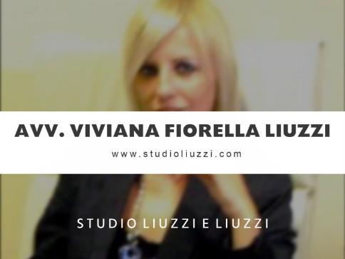 Avvocato Viviana Fiorella Liuzzi- International lawyer in Italy and in Spain