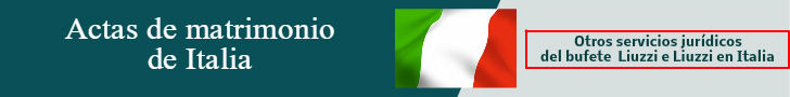 Actas de matrimonio en Italia- Acta italianas de matrimonio Obtener actas matrimonio de Italia. Abogados italianos asistencia en español
