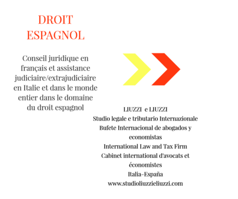 Droit espagnol avocat en Espagne droit civil, pénal, administratif, fiscal, des étrangers, citoyenneté italienne