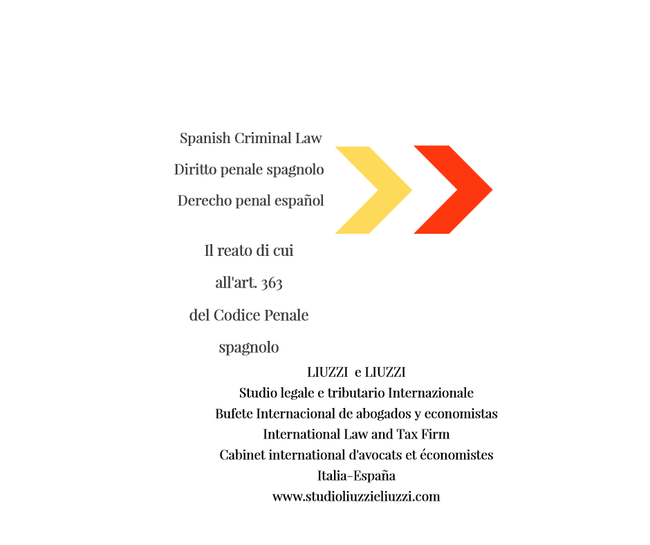 codice penale spagnolo reato traffico aliment bevande nocivi avvocato penalista spagna codice penale spagnolo reato traffico aliment bevande nocivi avvocato penalista spagna