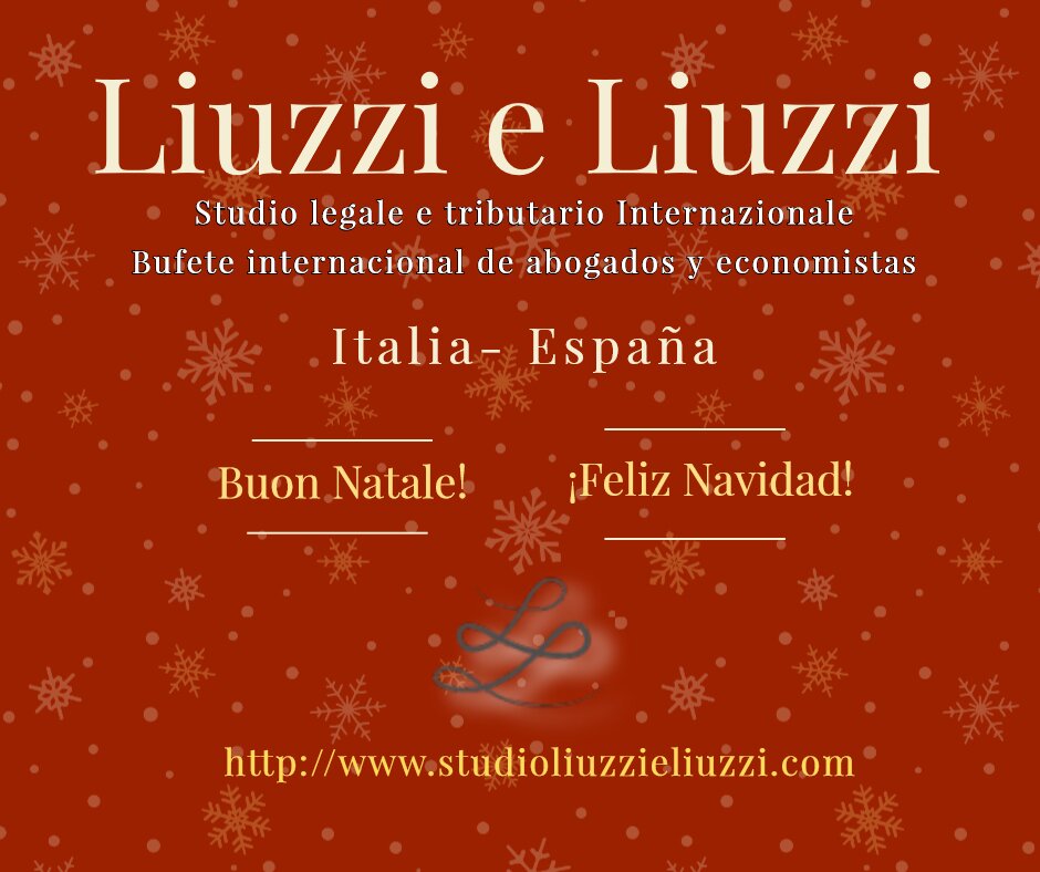 Liuzzi e Liuzzi Studio legale e tributario internazionale Avvocato Viviana Fiorella Liuzzi Dott.ssa Economista Yanina veronica Liuzzi Liuzzi e Liuzzi Studio legale e tributario internazionale Avvocato Viviana Fiorella Liuzzi Dott.ssa Economista Yanina veronica Liuzzi