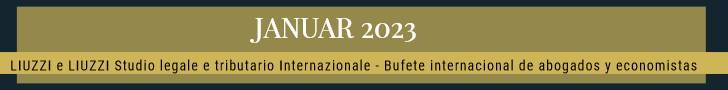 JANUAR 2023- LIUZZI e LIUZZI International Law & Tax firm Italy- Spain JANUAR 2023- LIUZZI e LIUZZI International Law & Tax firm Italy- Spain